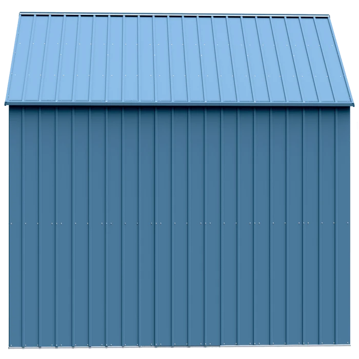 Arrow Classic Metal Shed, 12 X 17, Blue Grey 6 Arrow Classic Metal Shed, 12 X 17, Blue Grey - Image 4