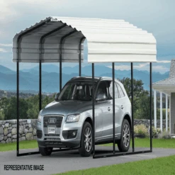 Arrow Carport 10x20x09 Eggshell BKP 29 Arrow Carport 10x20x09 Eggshell BKP -Shelterlogic fxlfxmbubisfqycc9k0s