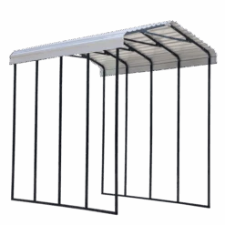 Arrow RV Carport, 14 Ft. X 20 Ft. X 14 Ft. Eggshell