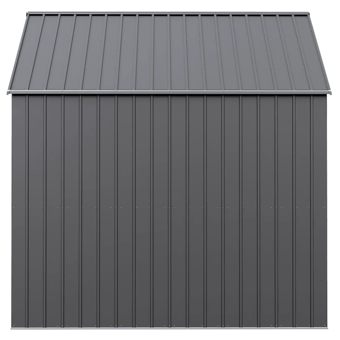 Arrow Classic Metal Shed, 12 X 14, Charcoal 6 Arrow Classic Metal Shed, 12 X 14, Charcoal - Image 4