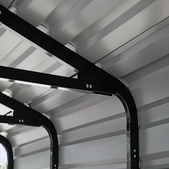 Arrow RV Carport, 14 Ft. X 20 Ft. X 14 Ft. Charcoal 11 Arrow RV Carport, 14 Ft. X 20 Ft. X 14 Ft. Charcoal - Image 9