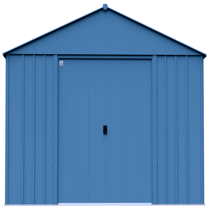 Arrow Classic Metal Shed, 14 X 12, Blue Grey 4 Arrow Classic Metal Shed, 14 X 12, Blue Grey - Image 2