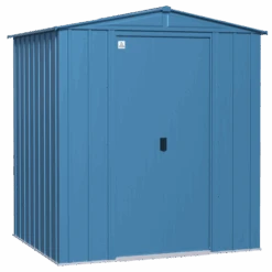 Arrow Classic Steel Storage Shed, 8X7, Blue Grey
