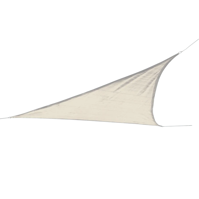 16 Ft Triangle Cream Shade Sail 3 16 Ft Triangle Cream Shade Sail