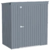 Arrow Elite Steel Storage Shed, 6x4, Anthracite 2 Arrow Elite Steel Storage Shed, 6x4, Anthracite -Shelterlogic grvbldcygi5r7zm8cklv