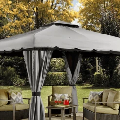 Sojag Roma 10 Ft. X 12 Ft. Gazebo 11 Sojag Roma 10 Ft. X 12 Ft. Gazebo -Shelterlogic gwnzx5tkqc5wlktfxppq