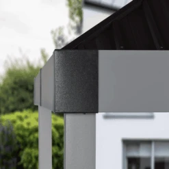 Lena Black Spun Polyester Curtains 12 Ft. X 12 Ft. -Shelterlogic hmpkaxp2fa5crpn0z49x