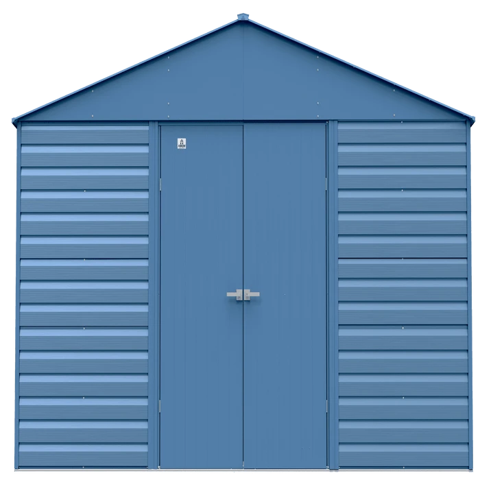 Arrow Select Steel Storage Shed, 14x17, Blue Grey 4 Arrow Select Steel Storage Shed, 14x17, Blue Grey - Image 2