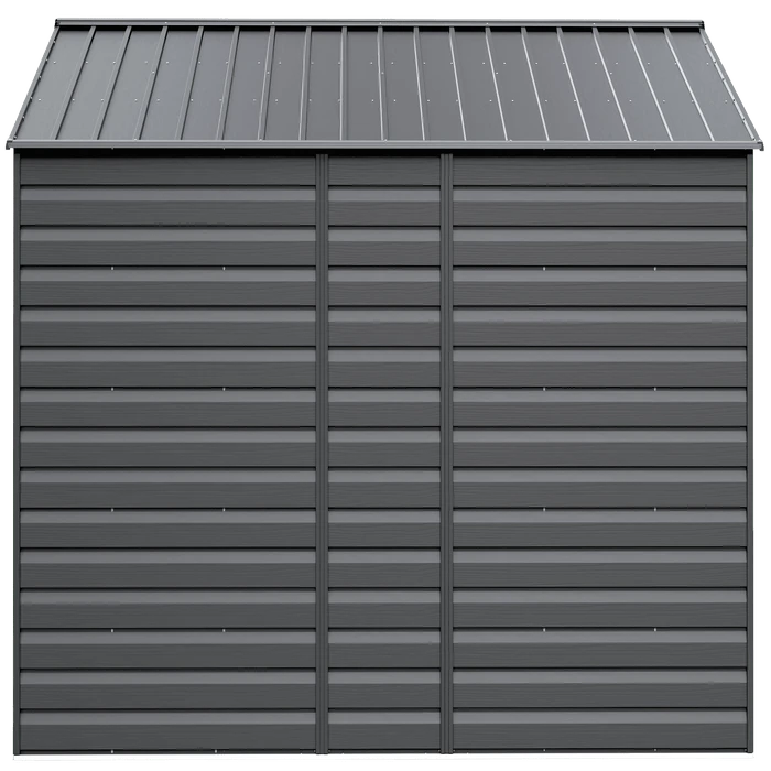 Arrow Select Steel Storage Shed, 14x14, Charcoal 6 Arrow Select Steel Storage Shed, 14x14, Charcoal - Image 4
