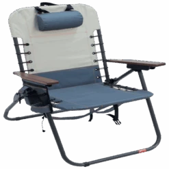 ShelterLogic RIO Slate Hi-Boy Steel Backpack Chair - Pack Of 4