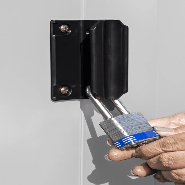 Arrow Classic Metal Shed, 12 X 12, Flute Grey 12 Arrow Classic Metal Shed, 12 X 12, Flute Grey - Image 10