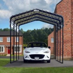 Arrow Carport 10x15x09 Charcoal BKP 31 Arrow Carport 10x15x09 Charcoal BKP -Shelterlogic id181vjvoefj5jsxvli8