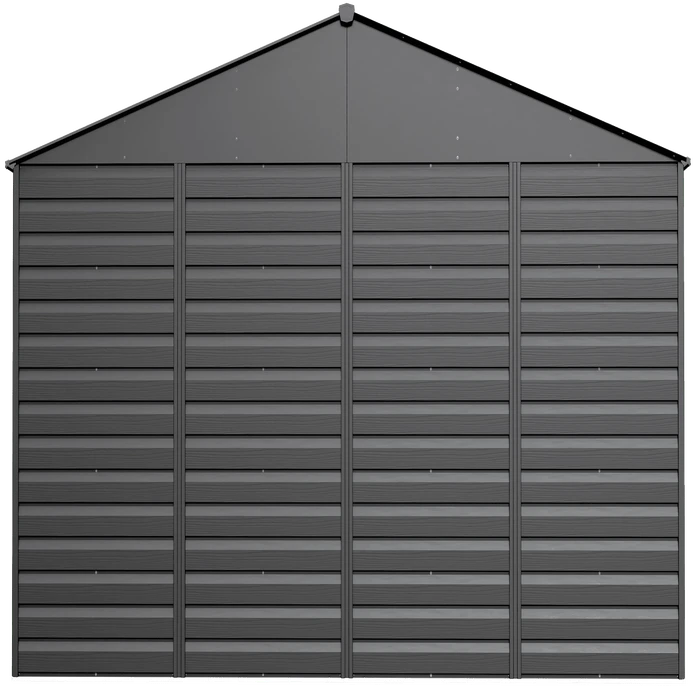 Arrow Select Steel Storage Shed, 14x12, Charcoal 7 Arrow Select Steel Storage Shed, 14x12, Charcoal - Image 5