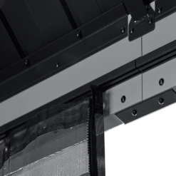 Lena Black Spun Polyester Curtains 12 Ft. X 12 Ft. -Shelterlogic imaioboqwvukhiligcpp