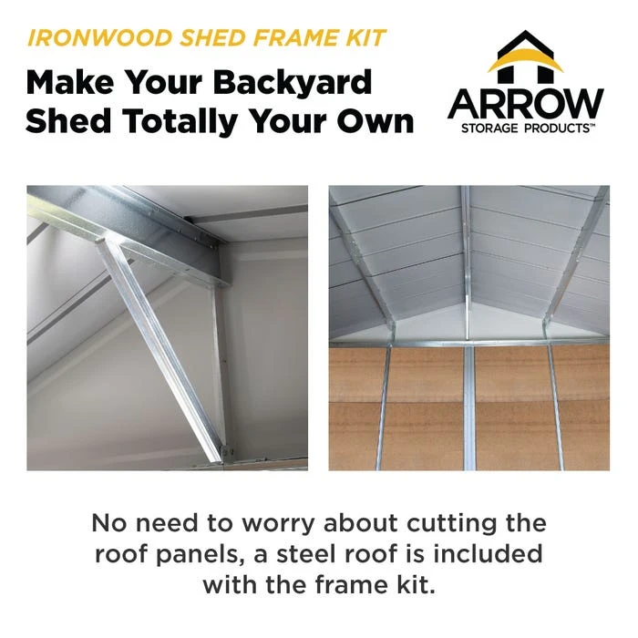 Ironwood Shed Frame Kit 10 Ironwood Shed Frame Kit - Image 8