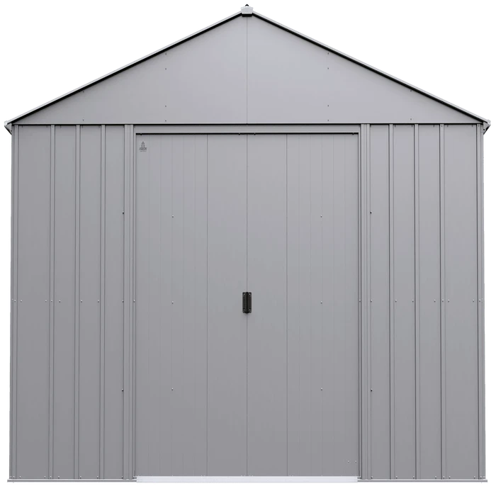 Arrow Classic Metal Shed, 14 X 17, Flute Grey 4 Arrow Classic Metal Shed, 14 X 17, Flute Grey - Image 2