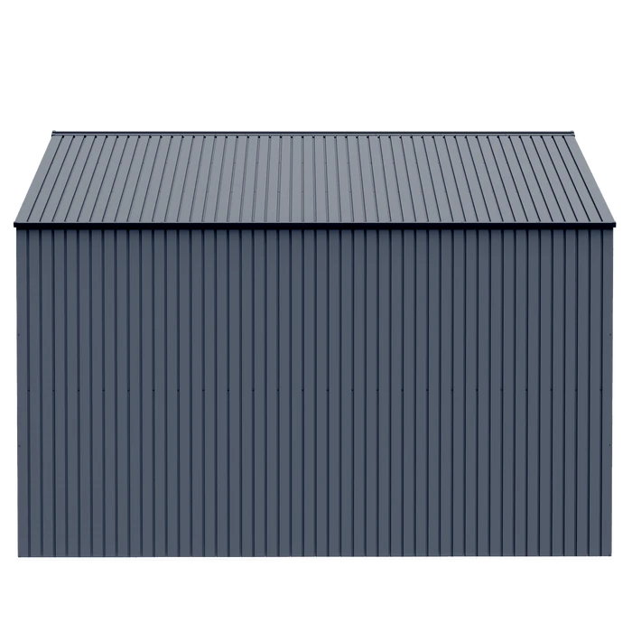 Arrow Elite Steel Storage Shed, 14x16, Anthracite 6 Arrow Elite Steel Storage Shed, 14x16, Anthracite - Image 4