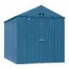 Arrow Elite Steel Storage Shed, 10x14, Blue Grey 1 Arrow Elite Steel Storage Shed, 10x14, Blue Grey -Shelterlogic jfftkeqvaenohbxnxwge