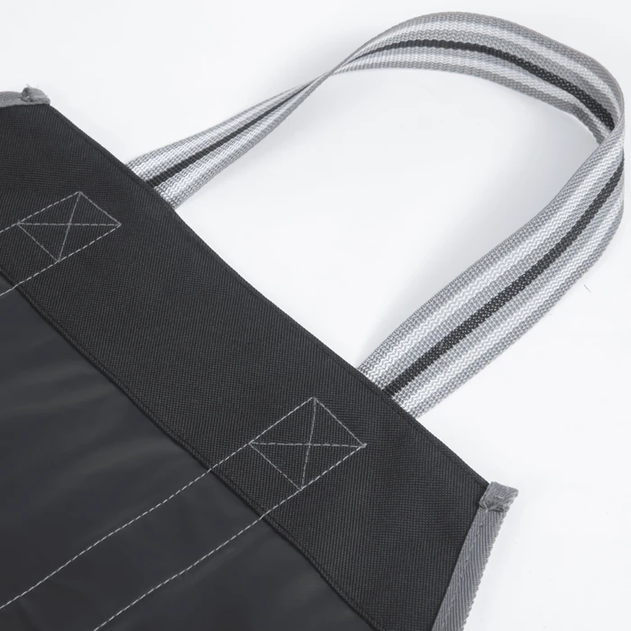 Firewood Bag Large 35 X 21 In. Black And Gray 6 Firewood Bag Large 35 X 21 In. Black And Gray - Image 4