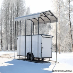 Arrow RV Carport, 14 Ft. X 20 Ft. X 14 Ft. Charcoal 40 Arrow RV Carport, 14 Ft. X 20 Ft. X 14 Ft. Charcoal -Shelterlogic jpylx5c6meyrfhw23th8
