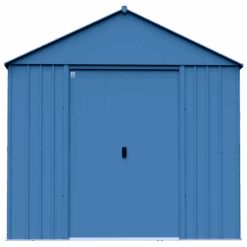 Arrow Classic Metal Shed, 14 X 14, Blue Grey