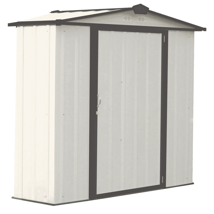 Arrow EZEE Shed 6x3 Cream And Charcoal 3 Arrow EZEE Shed 6x3 Cream And Charcoal