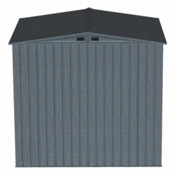 Arrow Elite Steel Storage Shed, 6x6, Anthracite -Shelterlogic k0t3jha8re7fzfzmq1zf