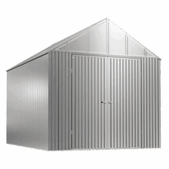 Arrow Elite Steel Storage Shed, 12x16, Galvalume
