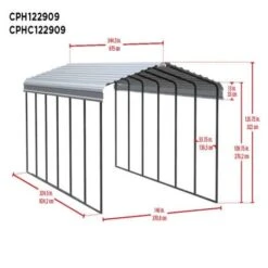 Arrow Carport 12x29x09 Eggshell BKP 27 Arrow Carport 12x29x09 Eggshell BKP -Shelterlogic kkslkd4czb92nvx4wmkf