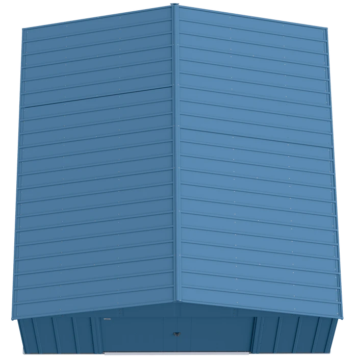 Arrow Classic Metal Shed, 12 X 17, Blue Grey 5 Arrow Classic Metal Shed, 12 X 17, Blue Grey - Image 3