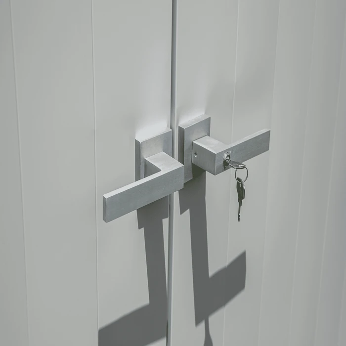 Arrow Select Steel Storage Shed, 12x17, Flute Grey 10 Arrow Select Steel Storage Shed, 12x17, Flute Grey - Image 8