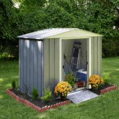 EURO HAMLET 10X6 W/SKYLT -Shelterlogic lm106 image 01