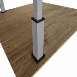 Lena Black Spun Polyester Curtains 12 Ft. X 12 Ft. -Shelterlogic lostcrmohipblb9fxm2n