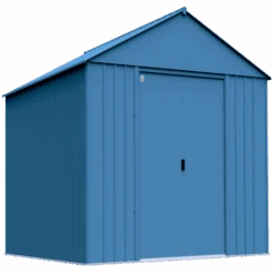 Arrow Classic Metal Shed, 14 X 14, Blue Grey 19 Arrow Classic Metal Shed, 14 X 14, Blue Grey -Shelterlogic lvcmkkboueewluwgftbv