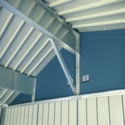 Arrow Elite Shed 8x6 Ft. Blue-Grey Metal Shed 28 Arrow Elite Shed 8x6 Ft. Blue-Grey Metal Shed -Shelterlogic lwrrp5anxgertzttmyxk