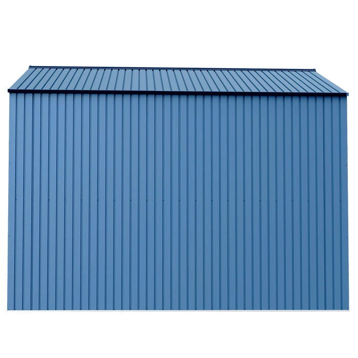Arrow Elite Steel Storage Shed, 14x14, Blue Grey 6 Arrow Elite Steel Storage Shed, 14x14, Blue Grey - Image 4