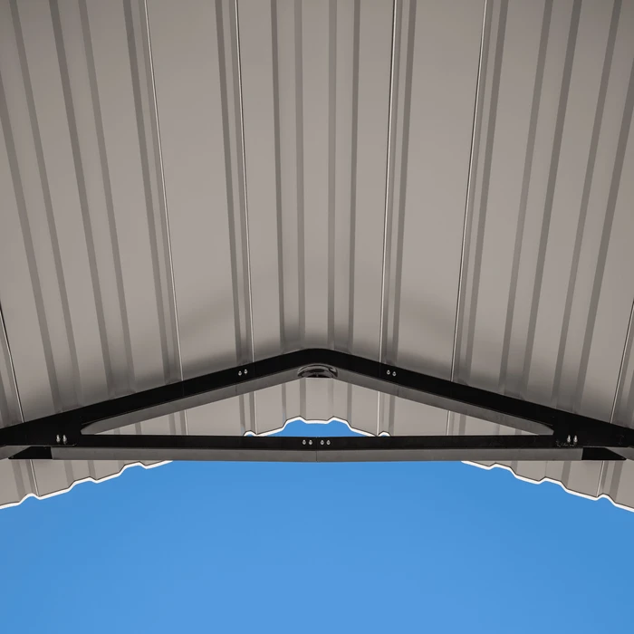 ShelterLogic Arrow RV Carport, 14 Ft. X 82 Ft. X 14 Ft. Eggshell 6 ShelterLogic Arrow RV Carport, 14 Ft. X 82 Ft. X 14 Ft. Eggshell - Image 4