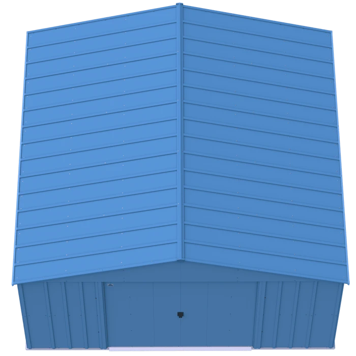 Arrow Classic Metal Shed, 14 X 12, Blue Grey 5 Arrow Classic Metal Shed, 14 X 12, Blue Grey - Image 3