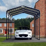 Arrow Carport 10x15x09 Eggshell BKP 17 Arrow Carport 10x15x09 Eggshell BKP - Image 15