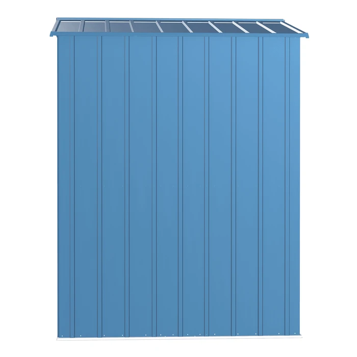 Arrow Classic Steel Storage Shed, 8X7, Blue Grey 6 Arrow Classic Steel Storage Shed, 8X7, Blue Grey - Image 4