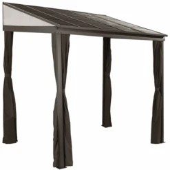 Sojag Portland 8 Ft. X 12 Ft. Wall Gazebo