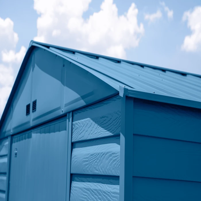 Arrow Select Steel Storage Shed, 14x17, Blue Grey 13 Arrow Select Steel Storage Shed, 14x17, Blue Grey - Image 11