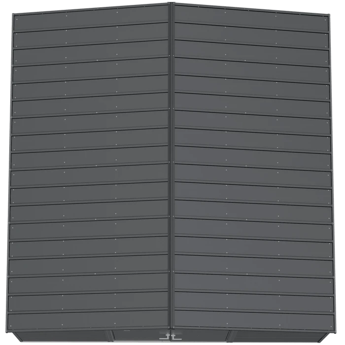 Arrow Select Steel Storage Shed, 14x14, Charcoal 5 Arrow Select Steel Storage Shed, 14x14, Charcoal - Image 3
