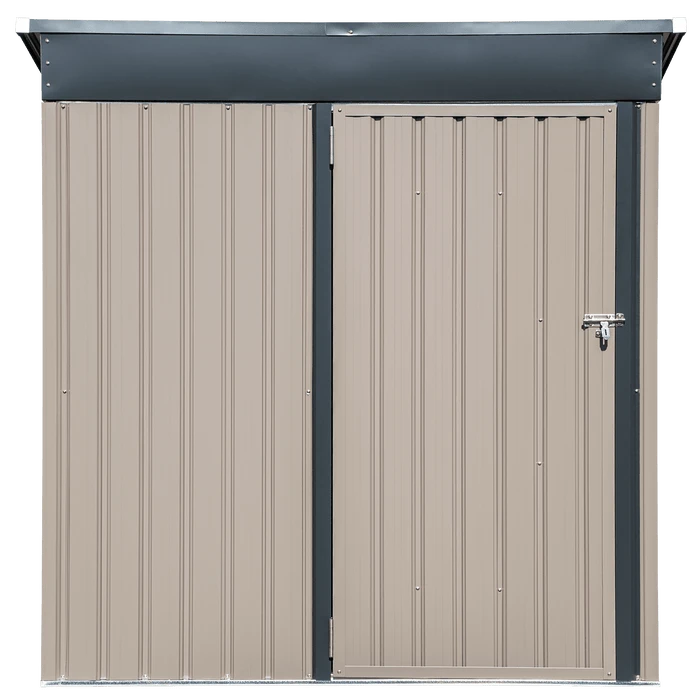 Arrow Cover-IT 5x3 Ft. Brown Metal Shed 5 Arrow Cover-IT 5x3 Ft. Brown Metal Shed - Image 3