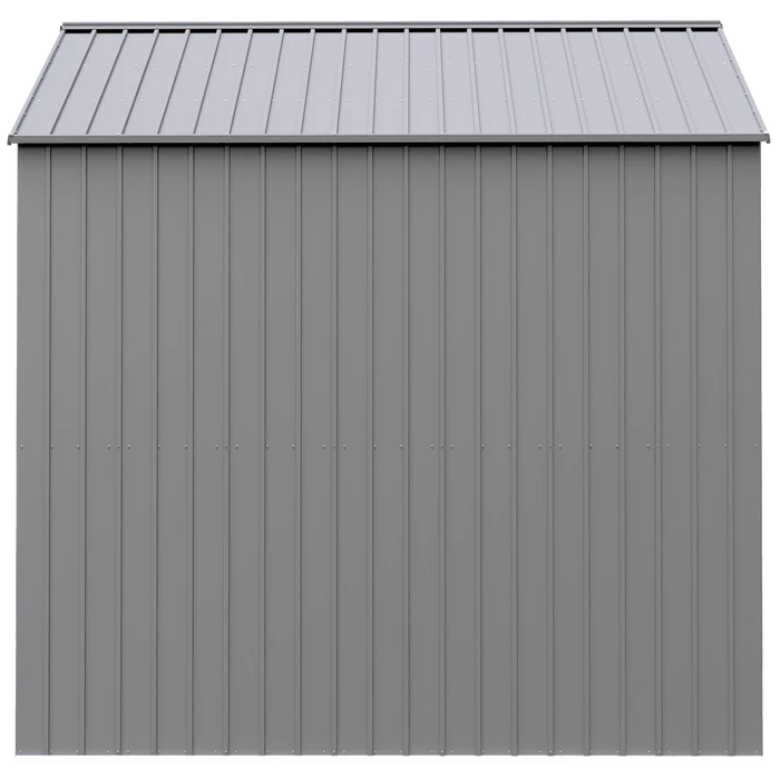 Arrow Classic Metal Shed, 14 X 17, Flute Grey 6 Arrow Classic Metal Shed, 14 X 17, Flute Grey - Image 4