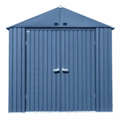 Arrow Elite Shed 8x6 Ft. Blue-Grey Metal Shed 20 Arrow Elite Shed 8x6 Ft. Blue-Grey Metal Shed -Shelterlogic o4kvkpeulj7alskf6msn