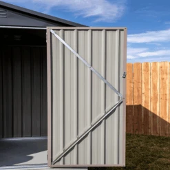 Arrow Cover-IT 6x4 Ft. Grey Metal Shed 28 Arrow Cover-IT 6x4 Ft. Grey Metal Shed -Shelterlogic oogizlepeuuquef90jus