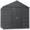 Arrow Select Steel Storage Shed, 14x12, Charcoal 1 Arrow Select Steel Storage Shed, 14x12, Charcoal -Shelterlogic p4jhffi03xrdwnfo0o61