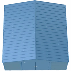 Arrow Select Steel Storage Shed, 12x17, Blue Grey 18 Arrow Select Steel Storage Shed, 12x17, Blue Grey -Shelterlogic pb9m9b8qpxdiit9akrop