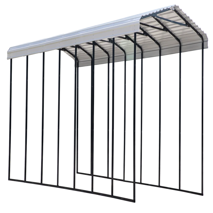 Arrow RV Carport, 14 Ft. X 33 Ft. X 14 Ft. Eggshell 3 Arrow RV Carport, 14 Ft. X 33 Ft. X 14 Ft. Eggshell